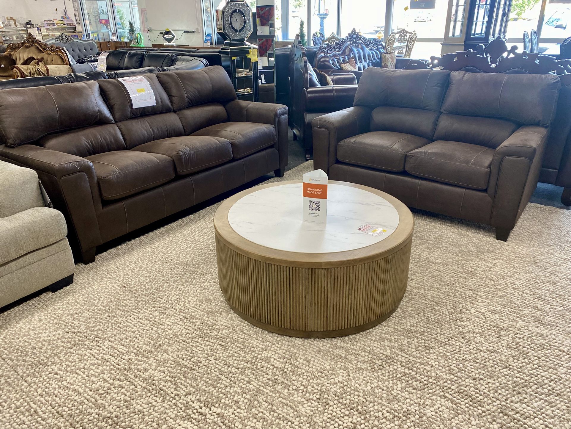 Sofa and love Seat $799