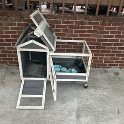 Rabbit Hutch Indoor/outdoor