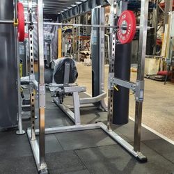 Tuff stuff squat cage 