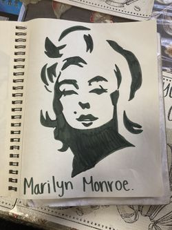 Marilyn Monroe Drawing