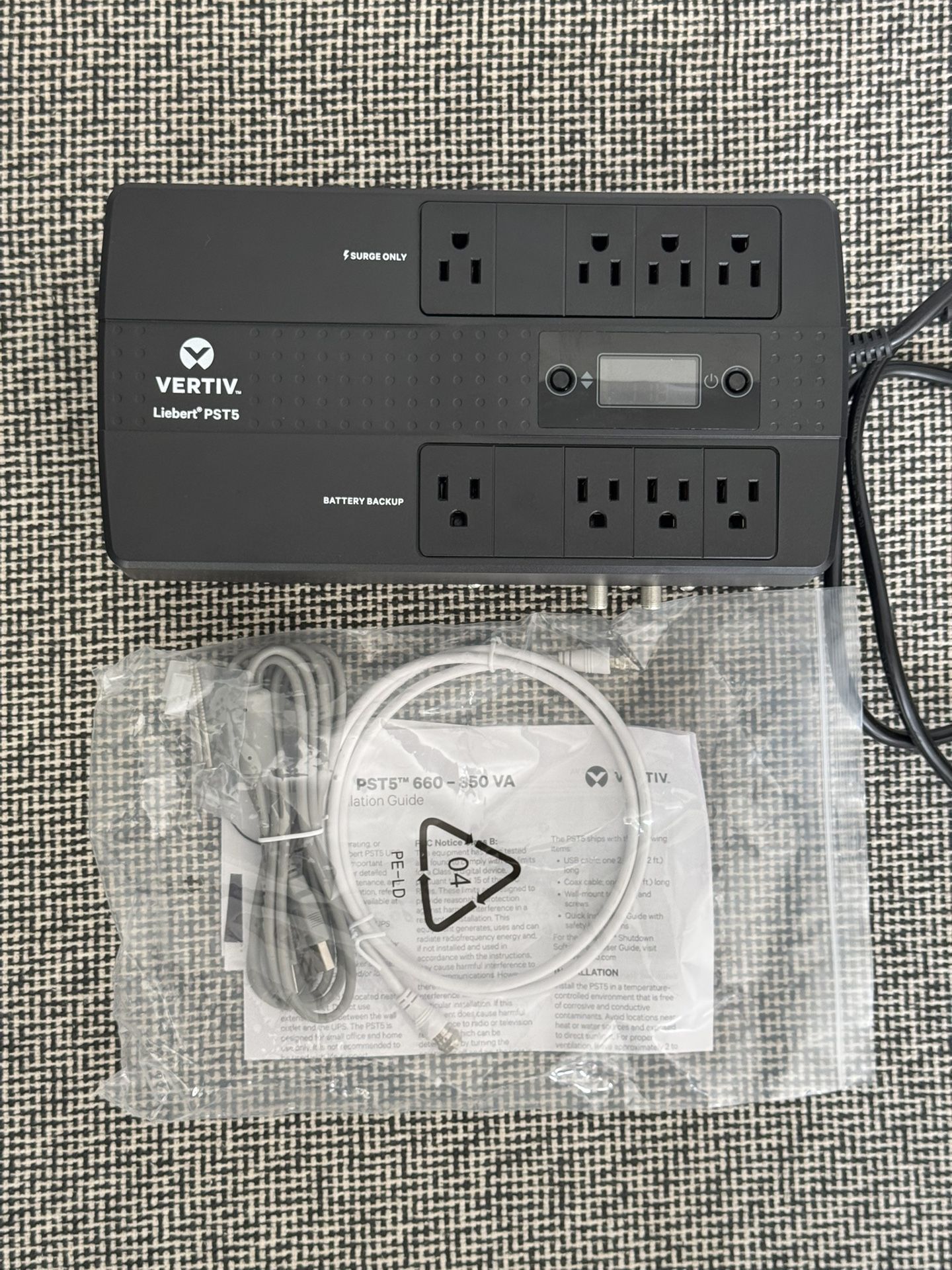 Vertiv Liebert UPS Battery Backup - Saved My Data!