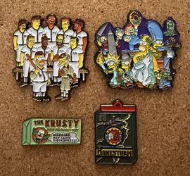 The Simpsons Pin Lot Treehouse Of Horror Krusty 