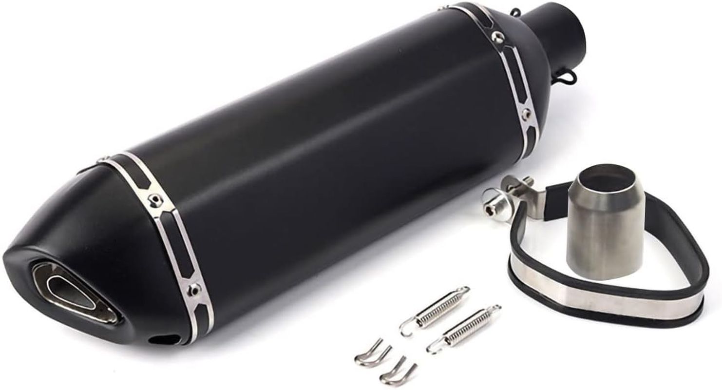 Motorcycle,scooter exhaust muffler (Matt black)