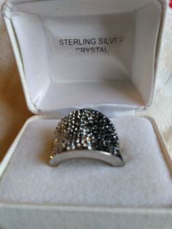 Beautiful Sterling silver ring. Was Purchased at Kohls. Size 6-7. New.  Never worn.  In Original Box. Polo