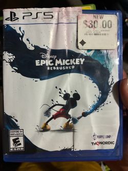 PS5 Epic Mickey Rebrushed
