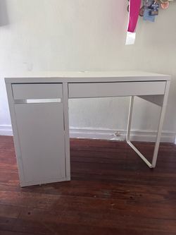 White desk