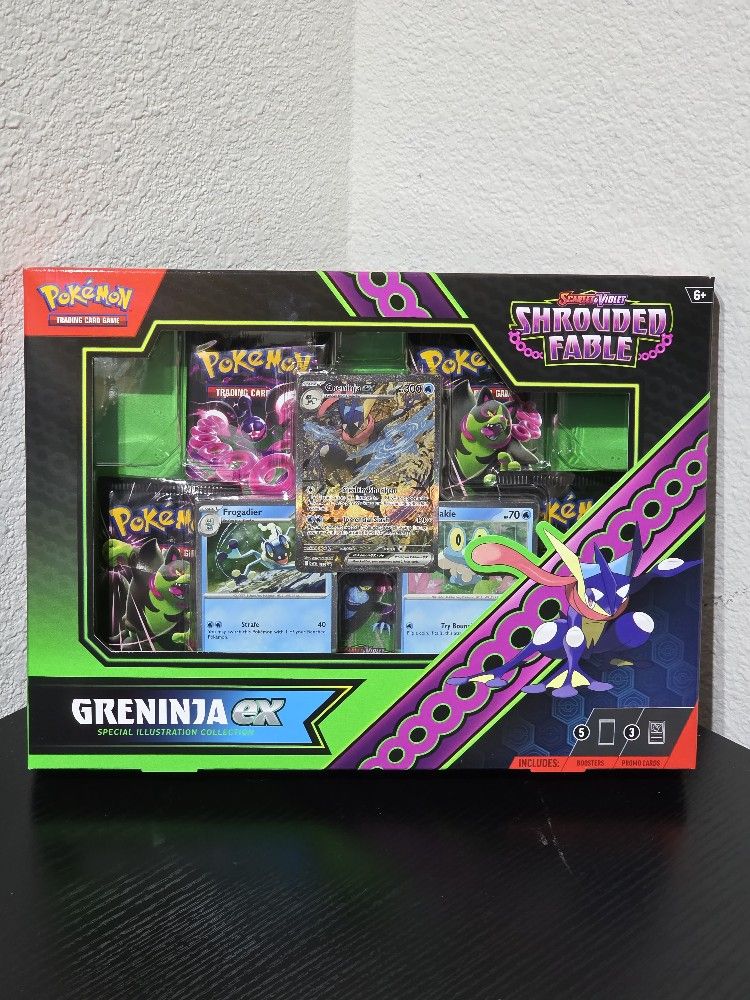 Pokemon Shrouded Fable Greninja EX Special Illustration Collection Box