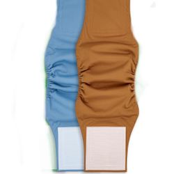 MICOOYO Belly Bands for Male Dogs, Reusable Dog Diapers Male, Washable Doggy Diapers for Puppy Training, Incontinence, Marking, XS, 