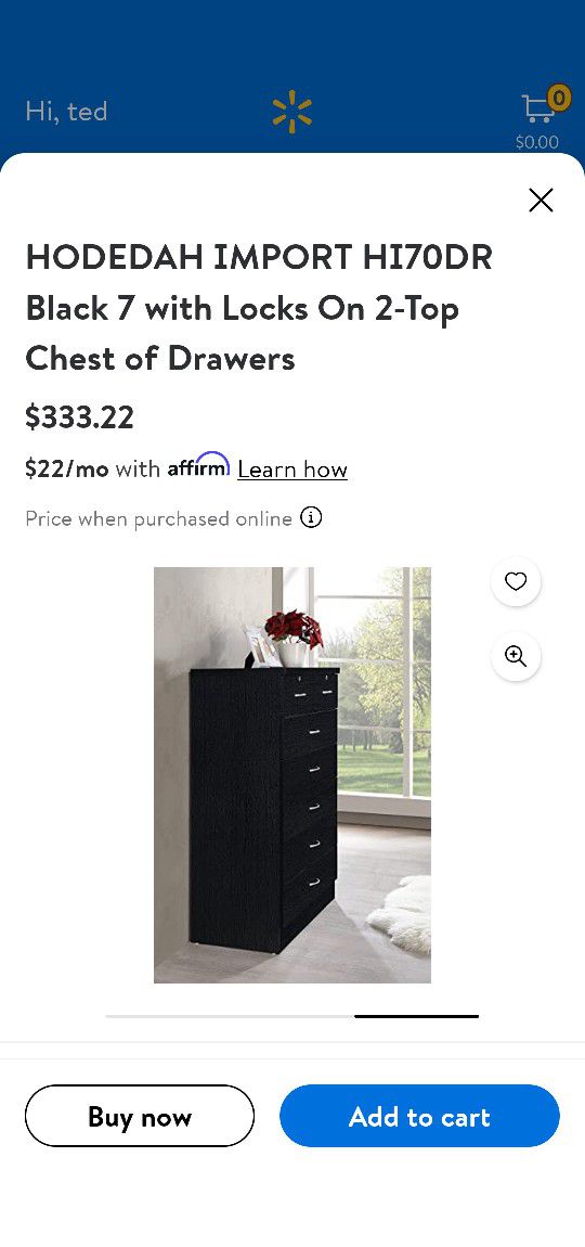 Brand New 7 Drawer Dresser With Locks. Still In Factory Box. Makes A Great Christmas Gift. I have a total of two price is for each. Firm on price