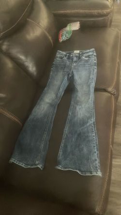 Buckle jeans, dark blue and size small could fit a medium