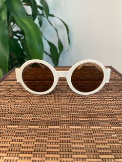 Round Acetate Sunglasses