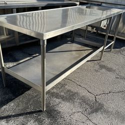 Used 8ft Table With Sink 