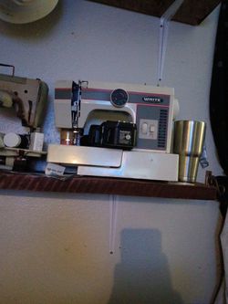 White Brand Sewing Machine 
