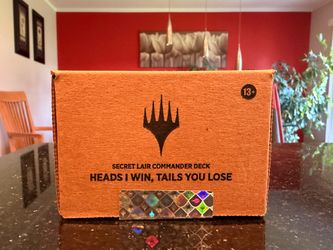 MTG Heads I Win Tails You Lose Secret Lair Sealed