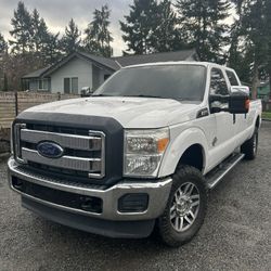 Ford F350, White