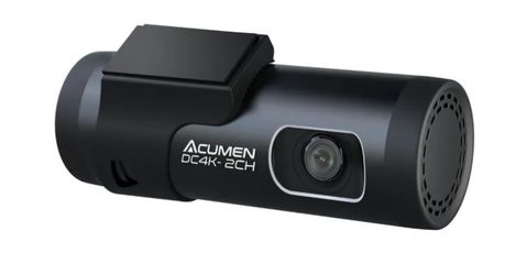 Acumen DC4K  4K+1080p Front and Rear Dash Cam