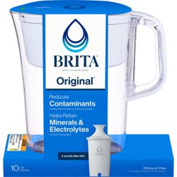 10-Cup Tahoe Water Pitcher Dispenser