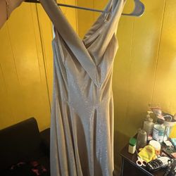 Beige colored dress 