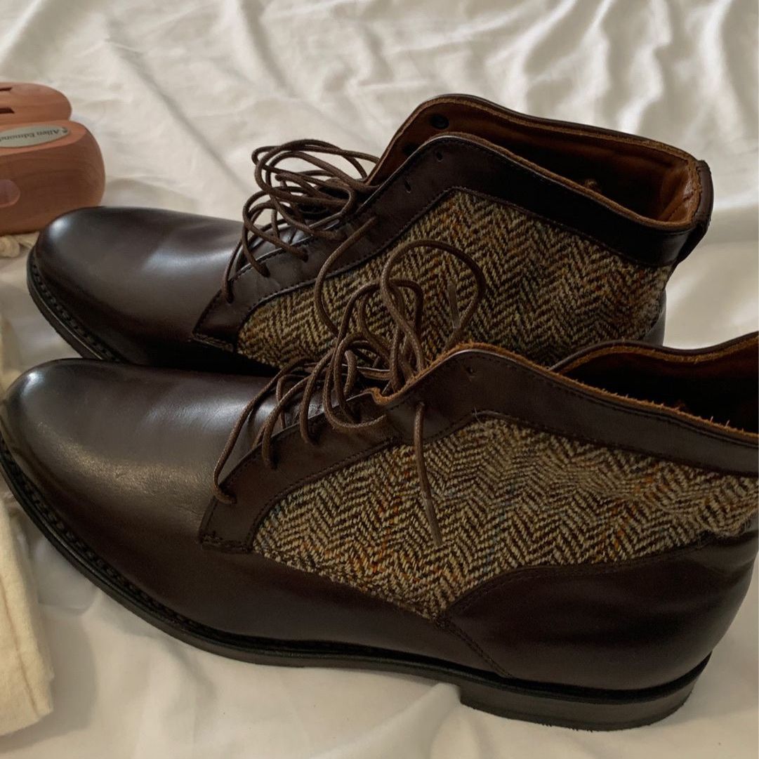 Allen Edmonds- Shaker Heights Brown/Tan/Tweed