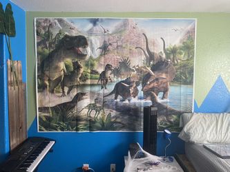 Jurassic themed bedroom decorations
