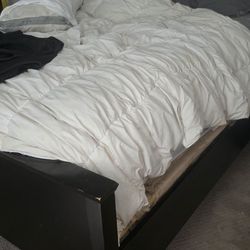 Queen Bed Set Frame Mattress Box Spring