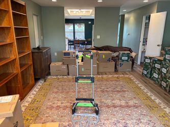 Oak MID-CENTURY wood bookcases (4)