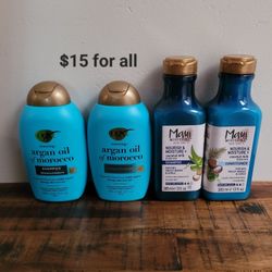 2 OGX & Maui Shampoo & Conditioner Sets