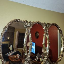 3 Ring Wall Mirror 