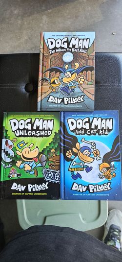Dog man kids books
