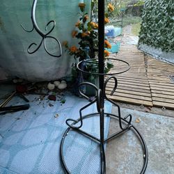 Spiral Coat/Hat Rack With Umbrella Holder 