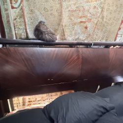 Solid Cherry Wood Head Board KING