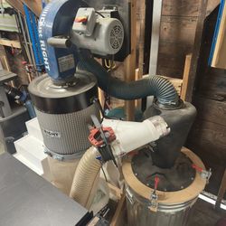 Dust Right 650 Dust Collector w/ Oneida Super Dust Deputy – Excellent Condition