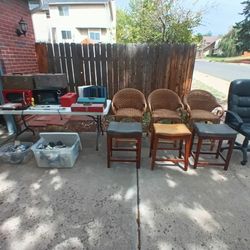 Toolboxes Microwaves Binders Wicker Chairs Bar Stools Castors Speakers
