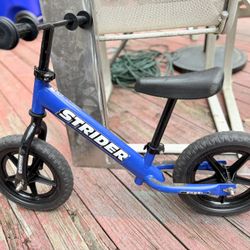 Strider Balance Bike Blue
