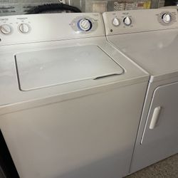 Washer & Dryer Set (White)  - General Electric 