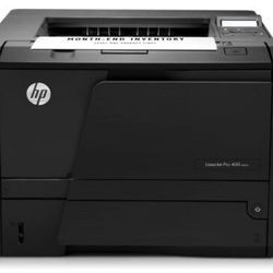 HP LaserJet Pro M401n 1200 x 1200 dpi 35 ppm USB-Ethernet Printer