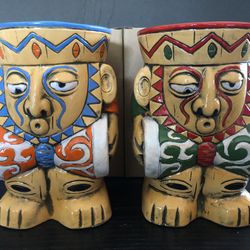 Lost Temple Traders Tap Tap Tiki Mug Set BRAND NEW