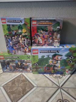 Lego Minecraft Retired Sealed Lot (LATHROP PICKUP ONLY)