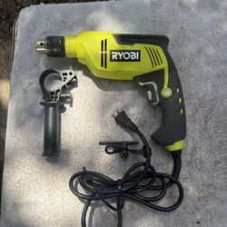 RYOBI 5/8-inch Variable Speed Reversing Hammer Drill- D620H, Open Box/Tested Only, 6.2 Amp, Side Handle, Key 