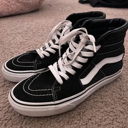 Sk8-Hi High Top Black Vans