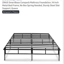 Black Queen Bed Frame $45 OBO