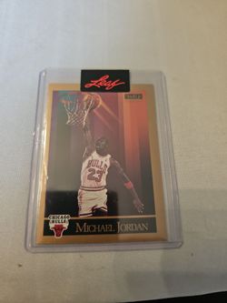 Michael Jordan Leaf,   2 Cards