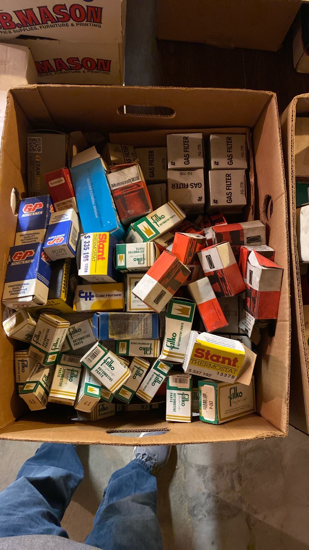 Vintage NIB Car parts