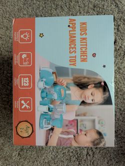 Kids Kitchen Appliance Toy Set