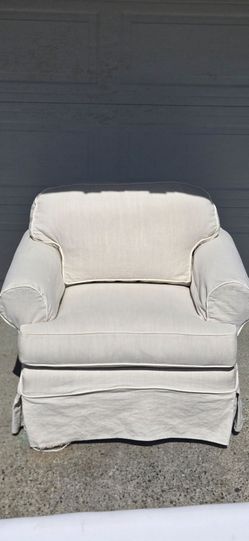 Vintage Restoration Hardware Mitchell Gold lounge chair