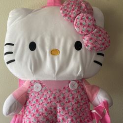 Hello Kitty Plush Backpack