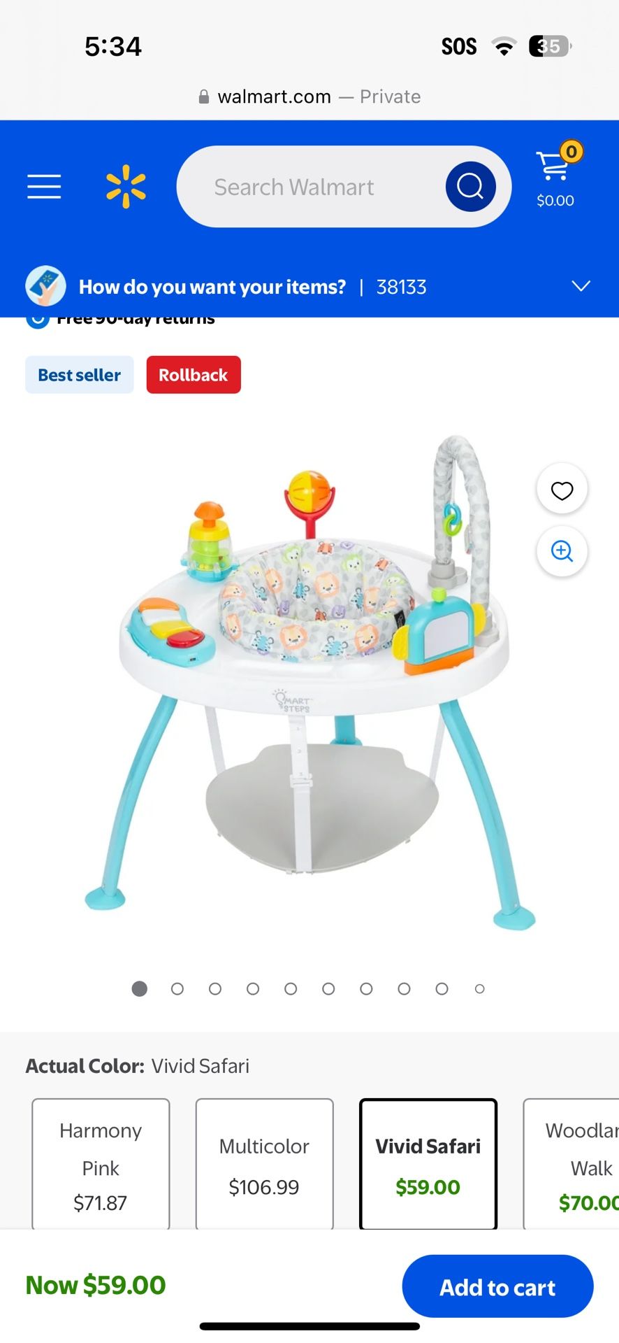 Smart Steps Baby Bouncer