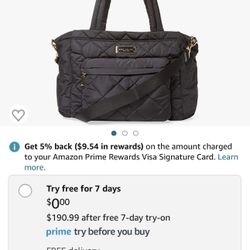 Marc Jacob Quilted Diaper Bag. LIKE NEW CONDITION 