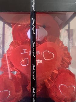 Valentines Gifts/ Valentines/ Rose Pedal Bear