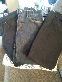 $7.00 each Boys slim jeans size 7-8